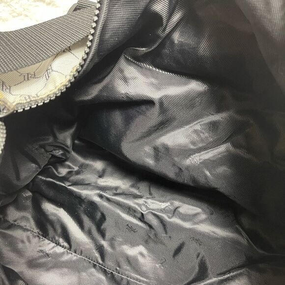 Lauren Ralph Lauren Nylon gray and black logo weekender carry all should… - Picture 7 of 12